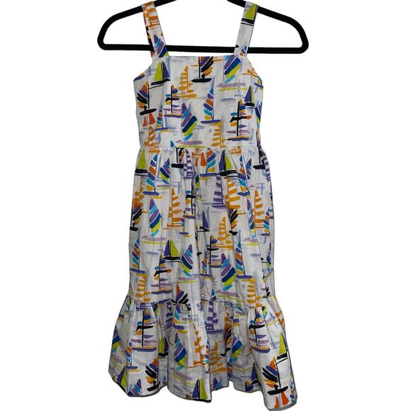 NWT! Tanya Taylor Mini Gia Sailboat Dress - Size Medium (8-9 Years) - Picture 6 of 10